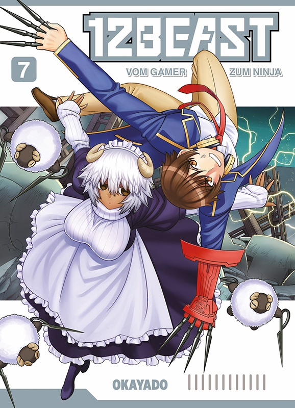 12 Beast: Vom Gamer zum Ninja 7 Manga (New)