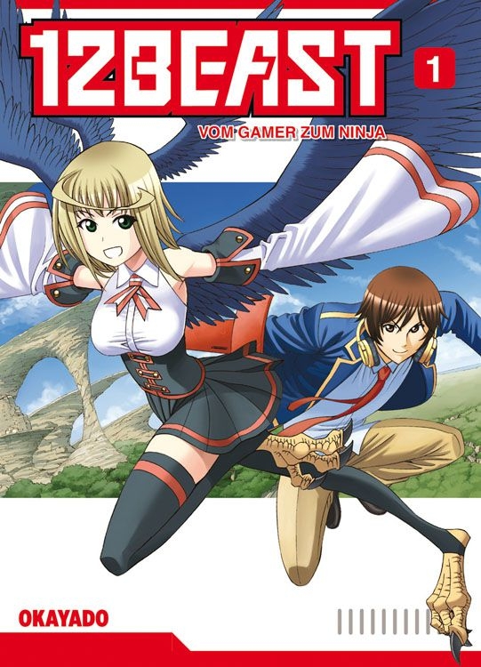 12 Beast: Vom Gamer zum Ninja 1 Manga (New)