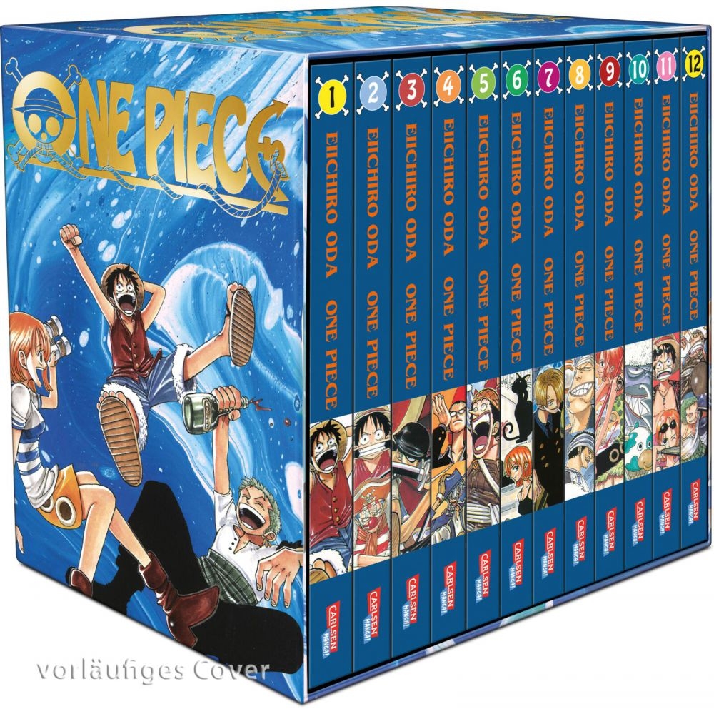 One Piece Sammelschuber 01: East Blue (inklusive Band 1–12) Manga (New)