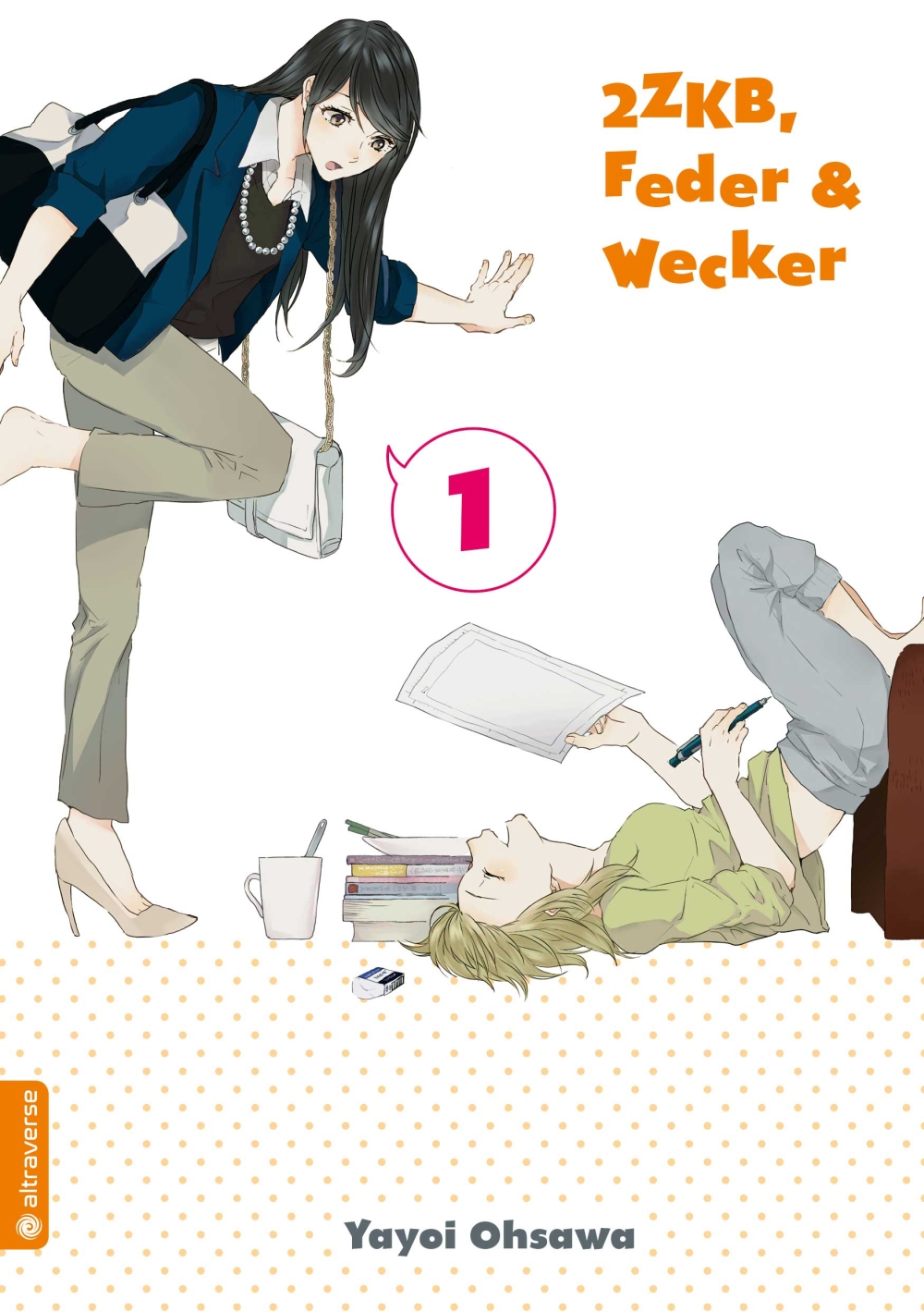2ZKB, Feder & Wecker 1 Manga (New)