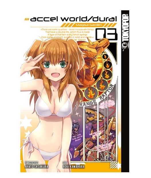 Accel World / Dural - Magisa Garden 3 Manga (New)