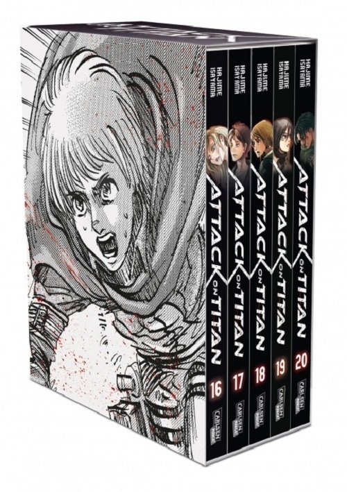 Attack on Titan 16-20 Manga (New)