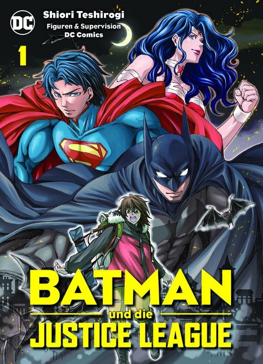 Batman und die Justice League 1 Manga (New)