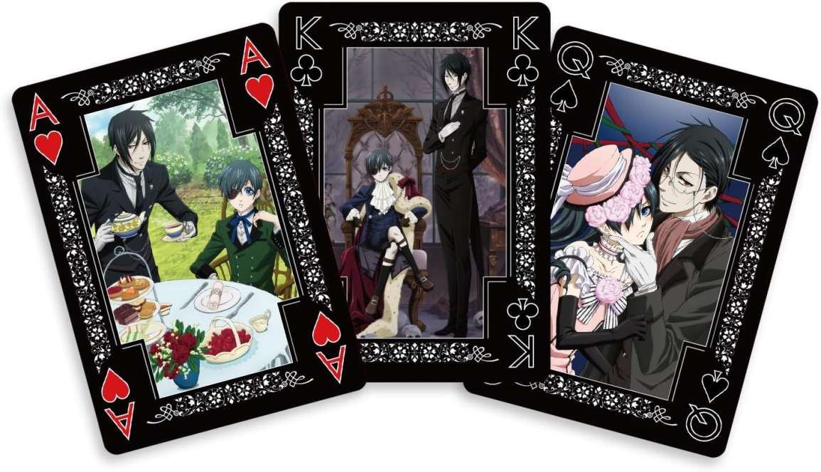Black Butler- Poker cards - Playing cards
