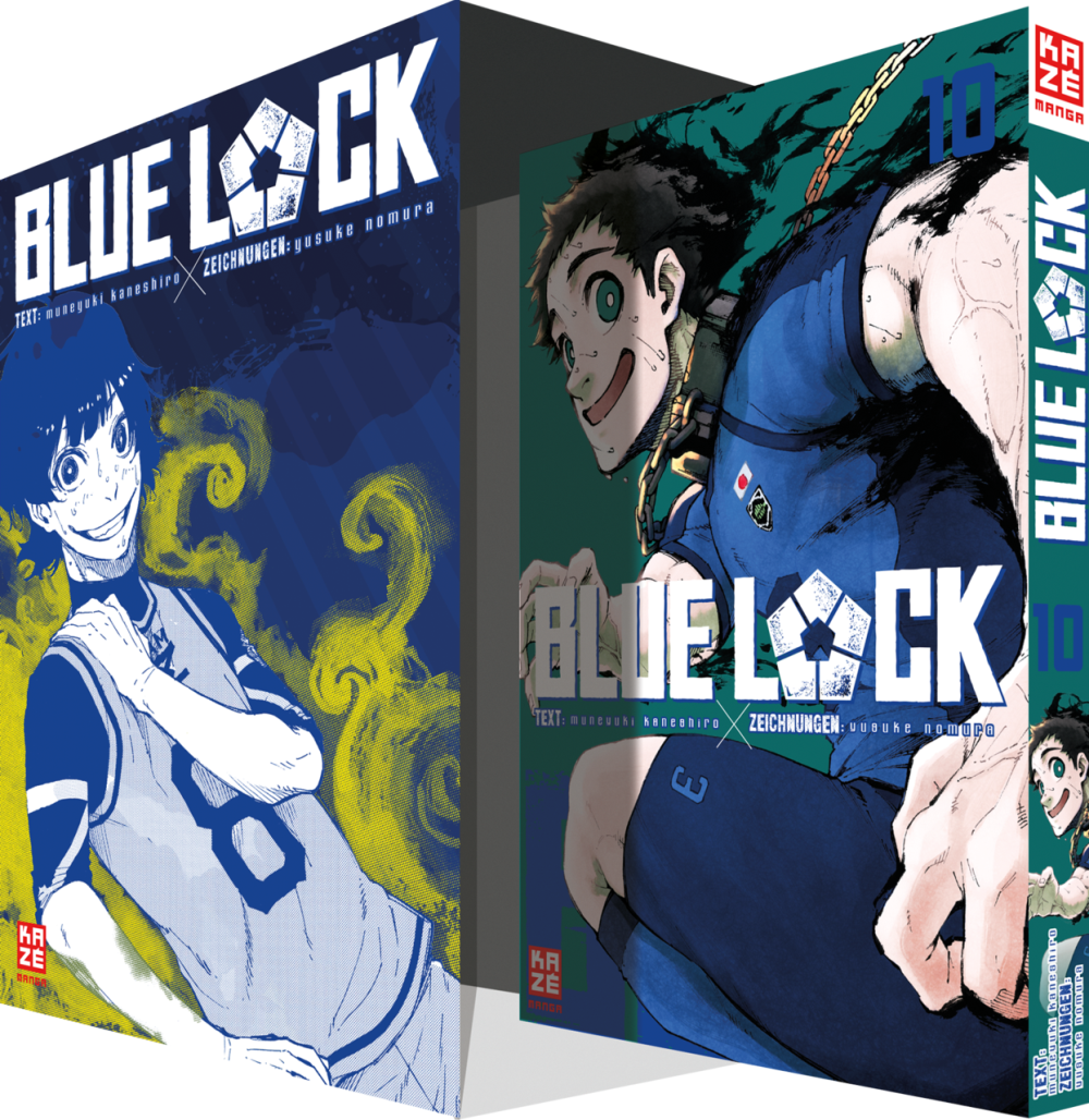 Blue Lock 10 Manga mit Sammelschuber (New)