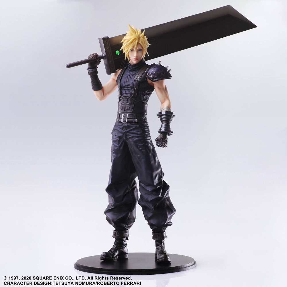 COLLECTOR - Final Fantasy VII Remake - Cloud Strife - Static Arts Gallery - 26cm PVC Statue