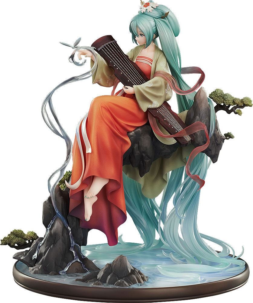 COLLECTOR - Vocaloid - Hatsune Miku - Gao Shan Liu Shui Ver. - 26cm 1/7 PVC Statue