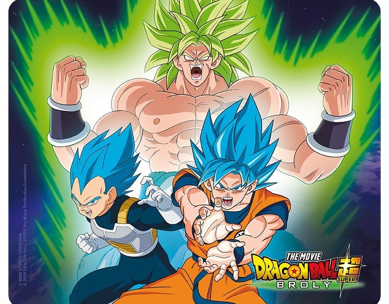 Dragon Ball Broly - Broly VS Goku & Vegeta - Mousepad