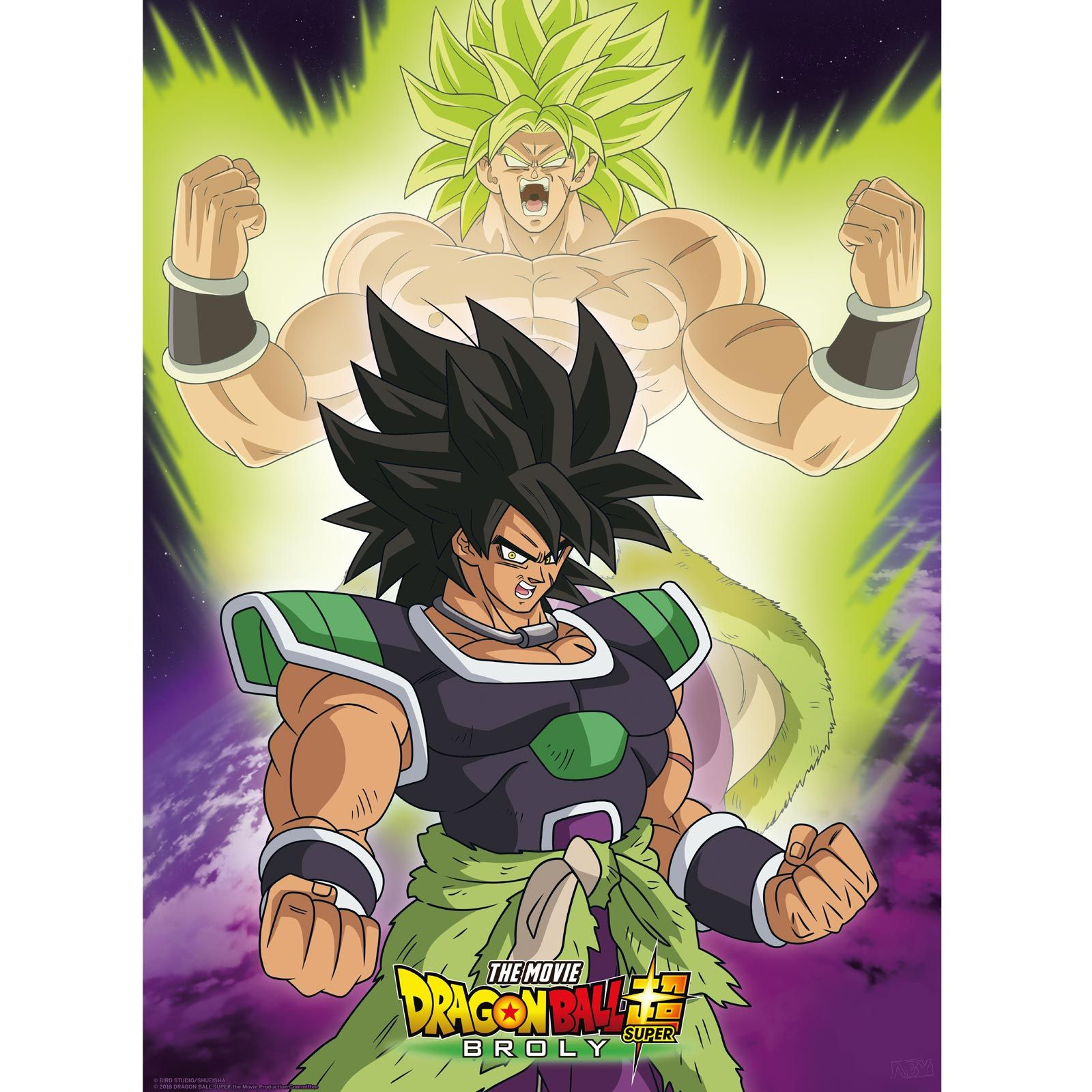 Dragon Ball Super - Broly - Chibi Poster-Set - 52x38 Poster
