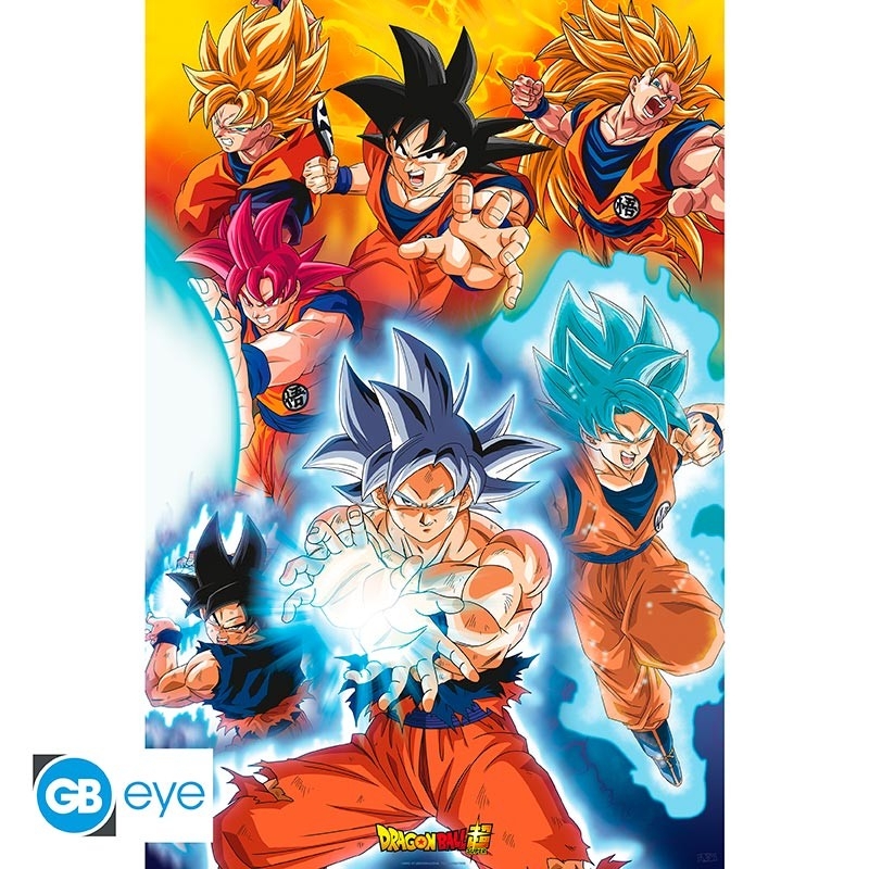 Dragon Ball Super - Goku's transformation - 91.5x61cm Poster