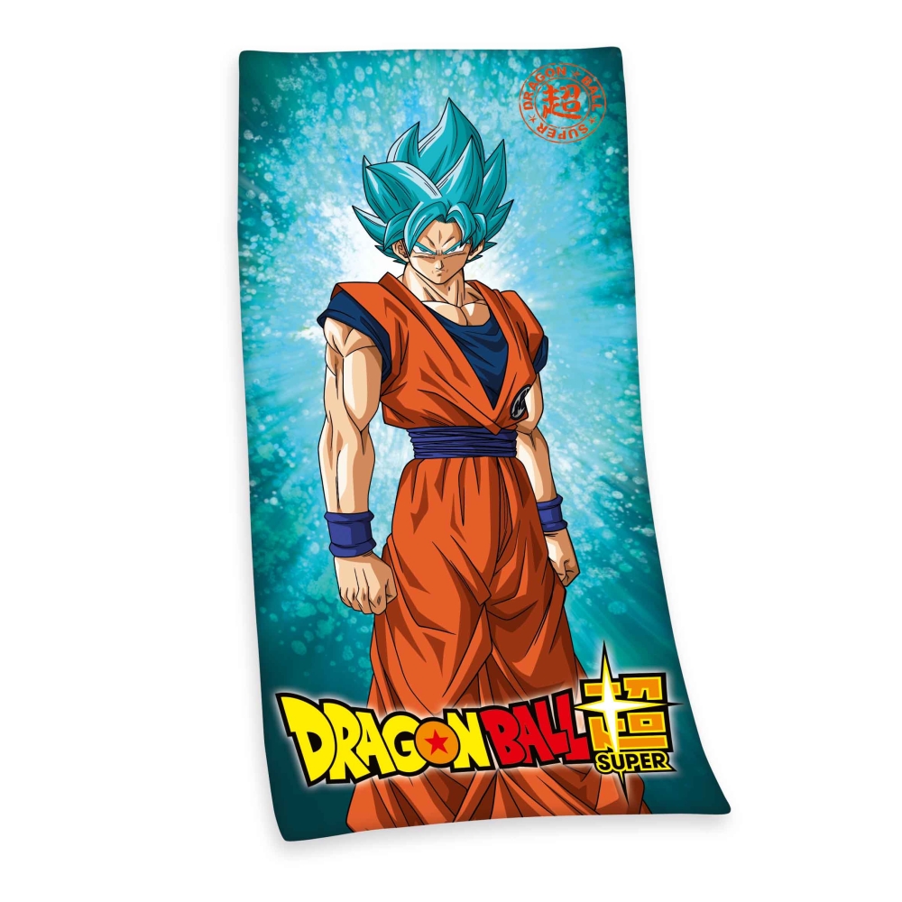 Dragonball Super- Son Goku - Super Saiyajin Blue - 75x150cm Bath towel