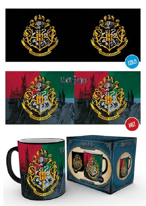 Harry Potter - Hogwarts Wappen - 300ml Magische Tasse