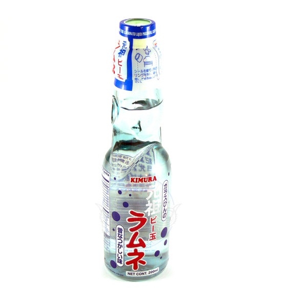 Japanese Lemonade Ramune 200ml bottle Kimura flavor