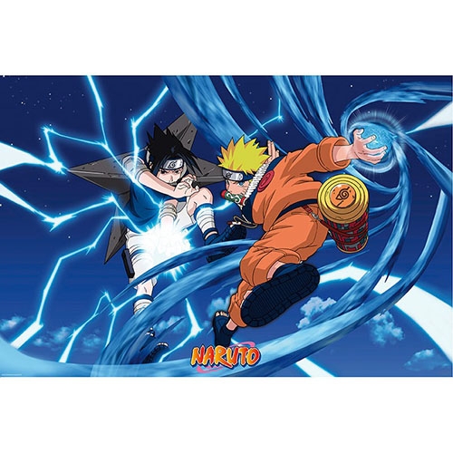 Naruto - Naruto and Sasuke - 91,5x61 Poster