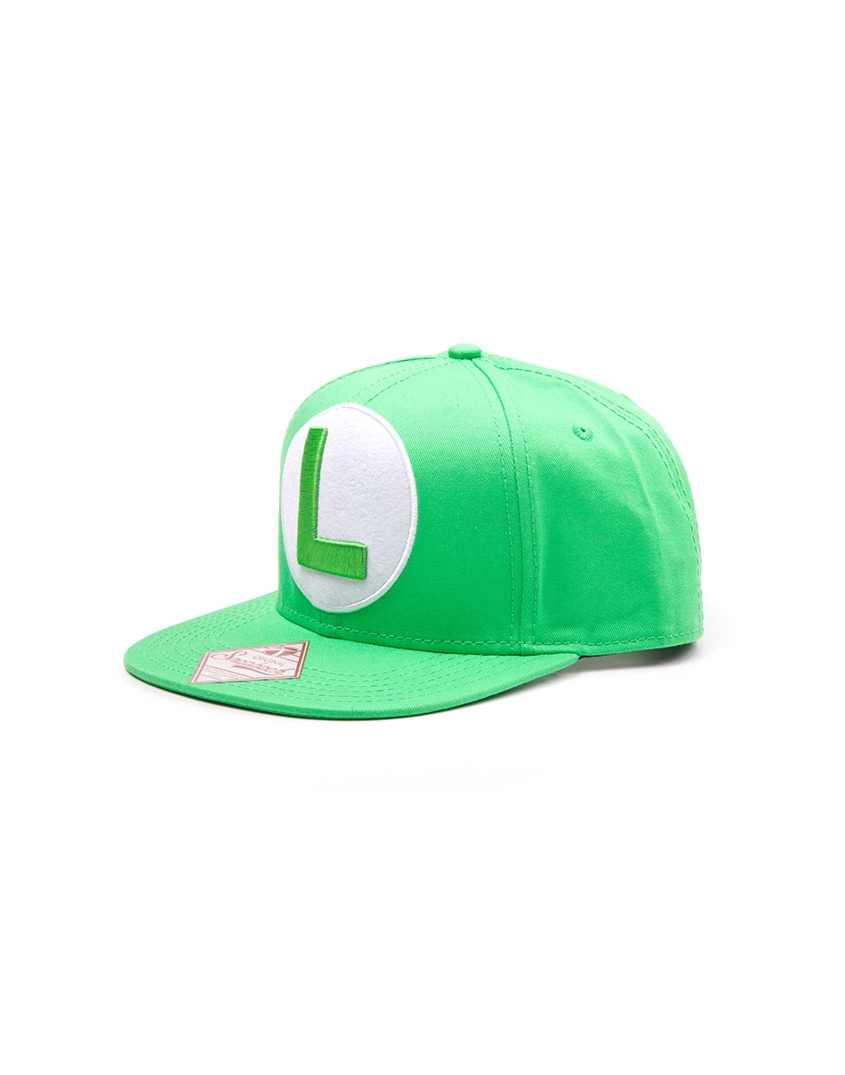 Nintendo Luigi Logo Hip Hop Cap