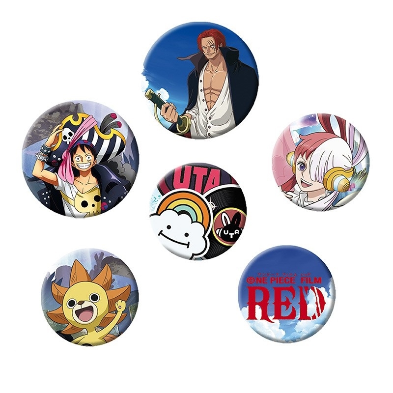 One Piece RED - Protagonists - Badge Pack - Button