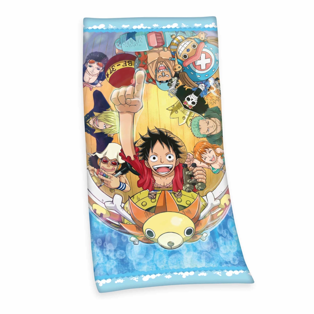 One Piece - Straw hat Crew - 75x150cm Bath towel