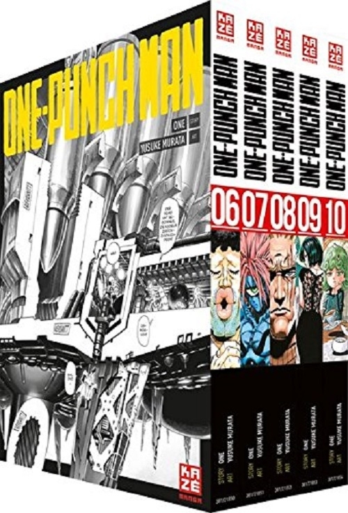 One-Punch Man 6-10 Manga im Sammelschuber (New)