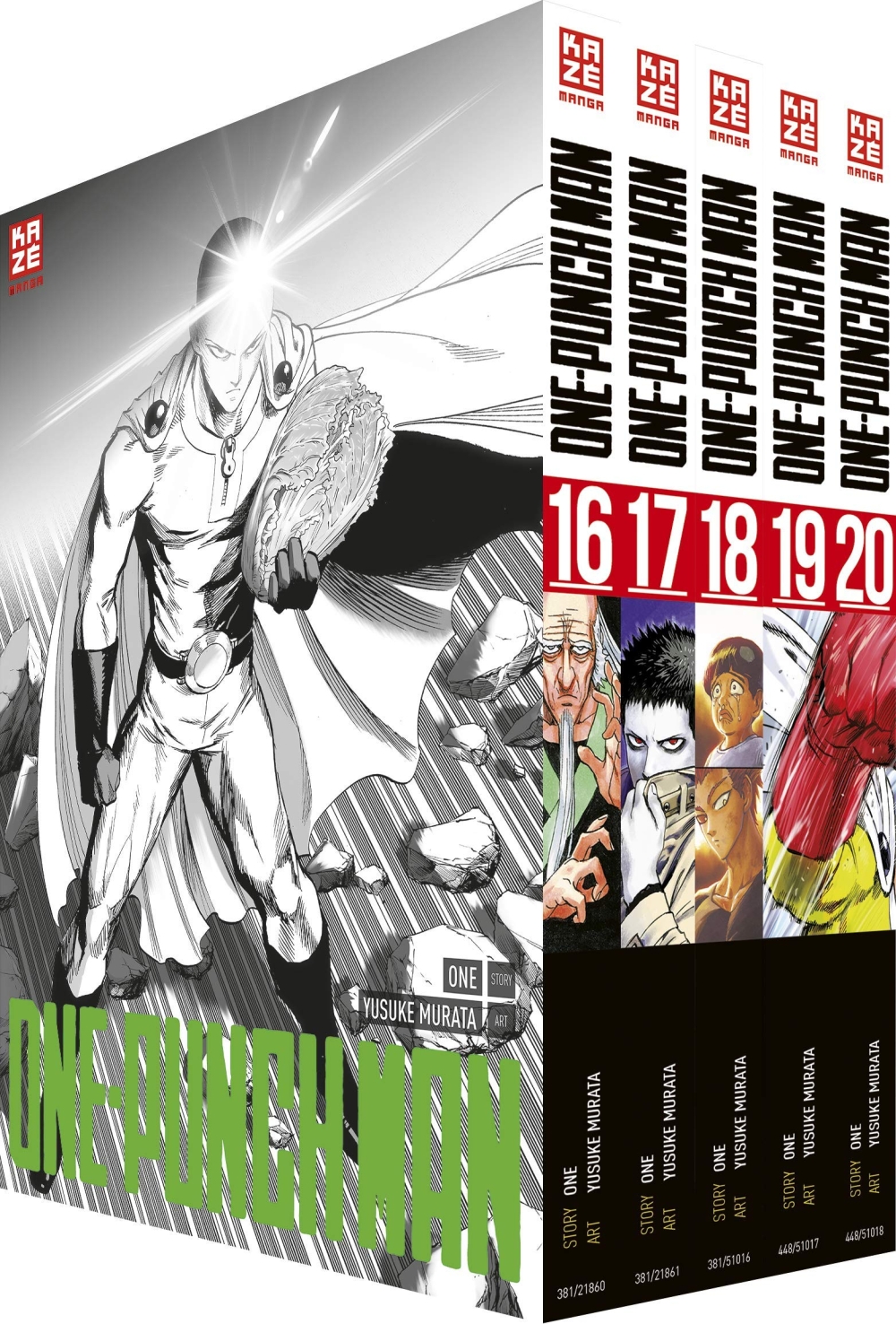 One-Punch Man - Band 16-20 im Sammelschuber Manga (New)