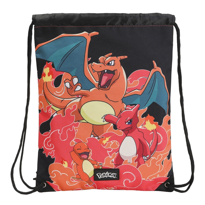 Pokemon - Charmander Evolution - gym bag- Bag