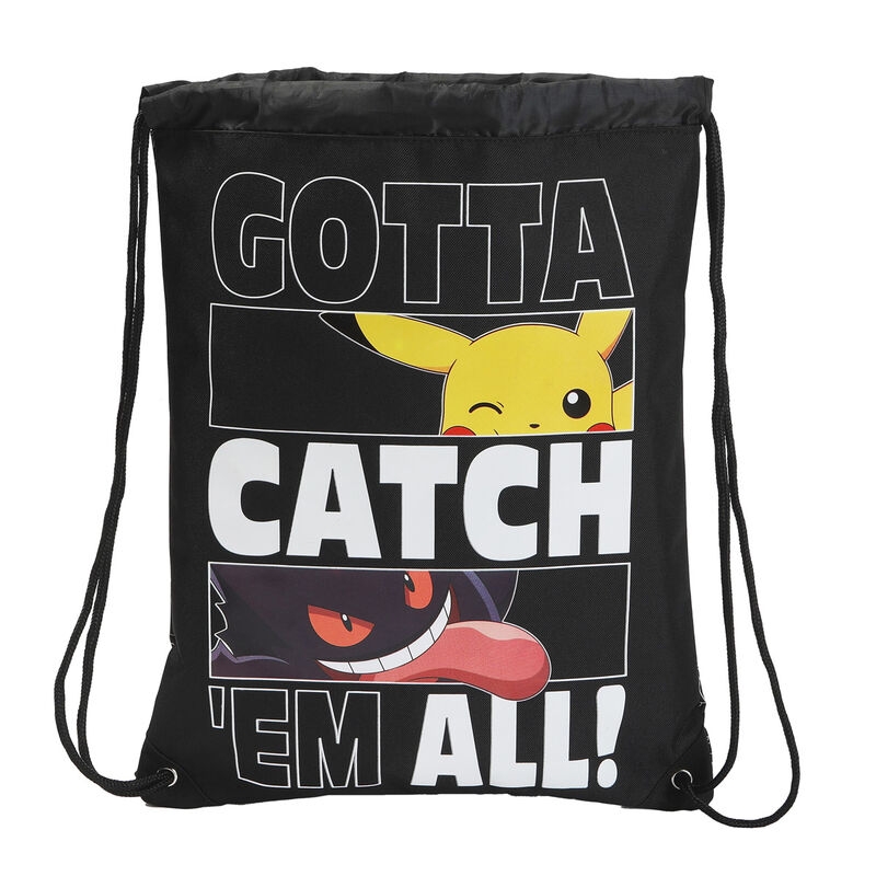 Pokemon - Gotta Catch Em All - Pikachu & Gengar - gym bag - Bag