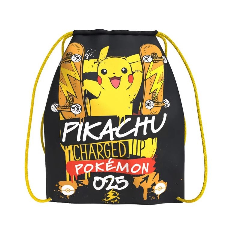Pokemon - Pikachu - Skateboard - gym bag - Bag