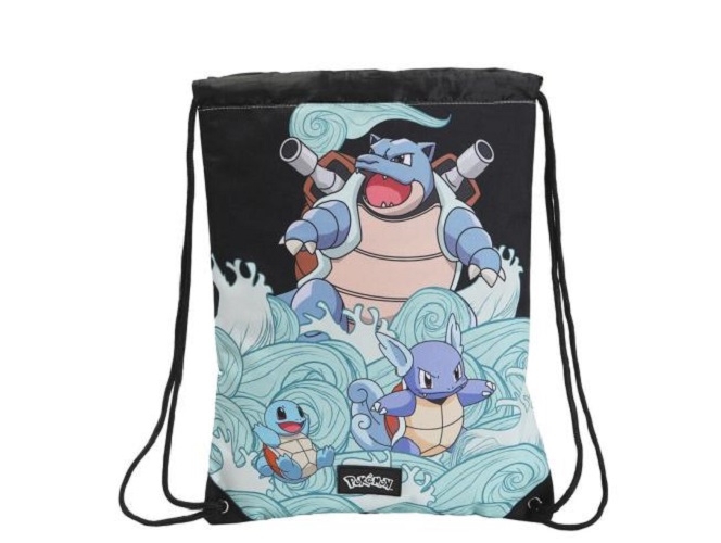 Pokemon - Squirtle Evolution - gym bag- Bag