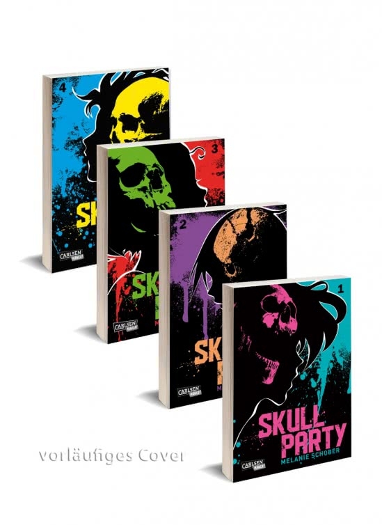 Skull Party Komplettpack 1-4 Manga (New)
