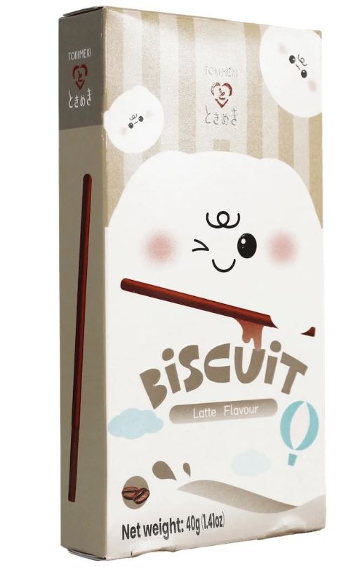 Tokimeki - Biscuit sticks - Latte - 40g snack snacks