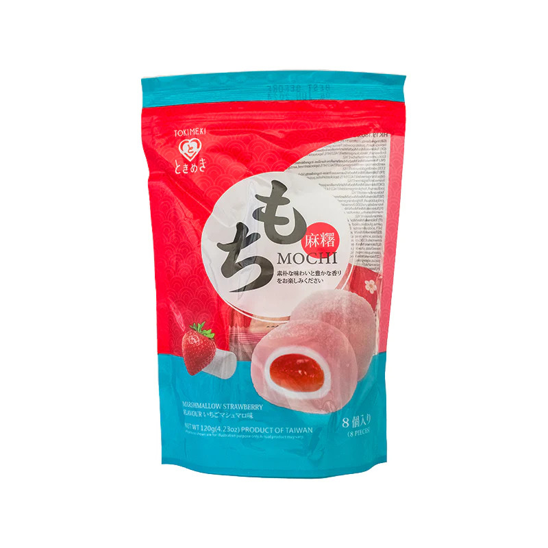 Tokimeki - Marshmallow Erdbeere - Mini Mochi - 120g Snack