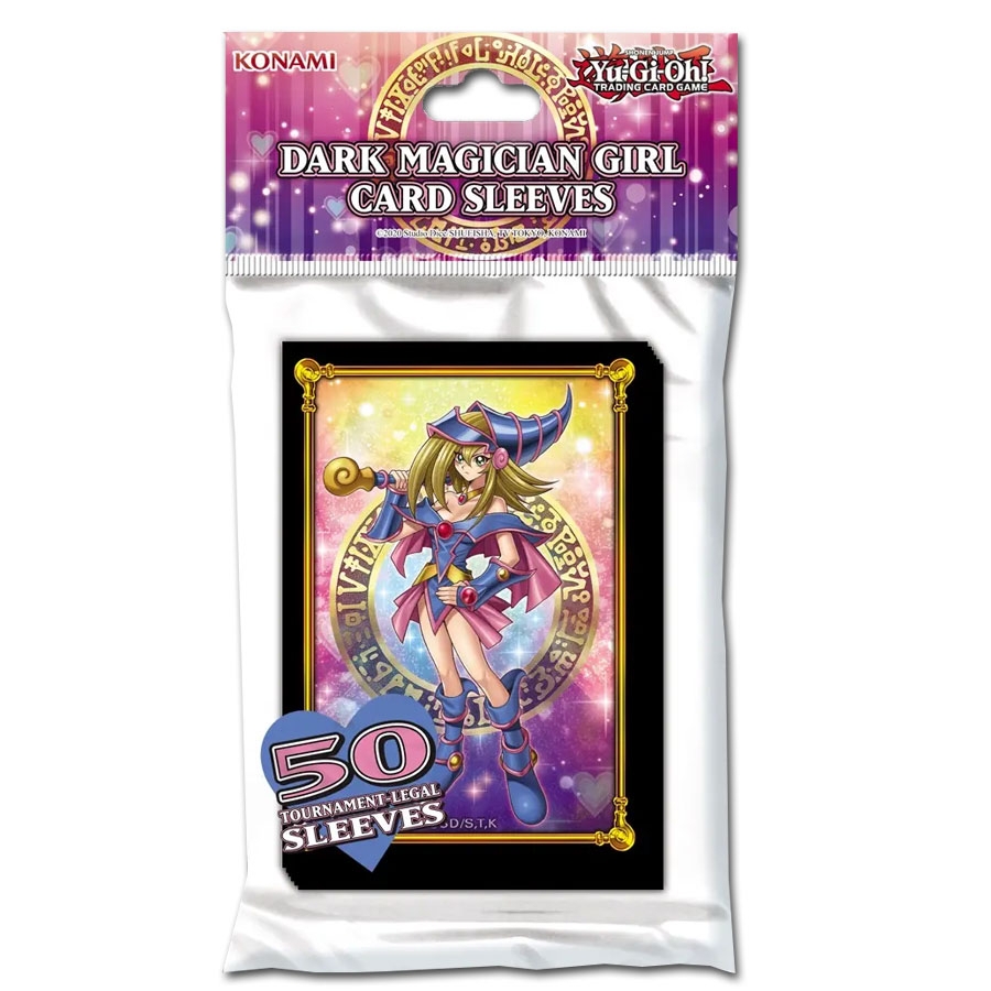 YuGiOh - Dark Magician Girl - Card Sleeves (50 Sleeves) - TCG