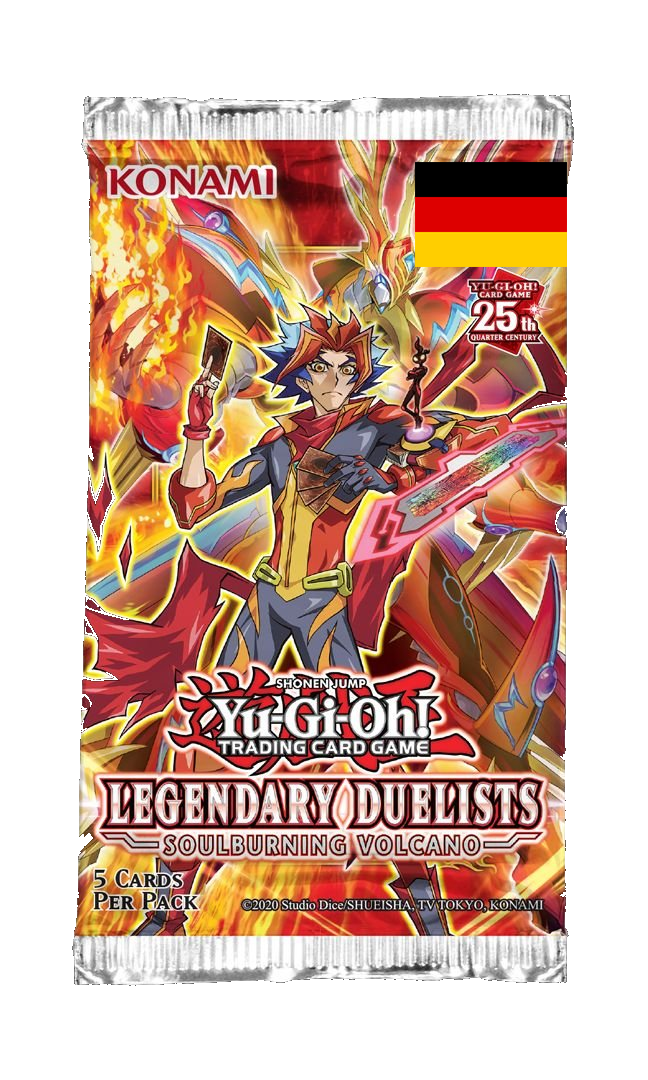 YuGiOh - Legendary Duelists: Soulburning Volcano - Booster - deutsch - TCG