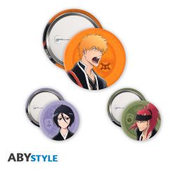 Bleach-TYBW-Ichigo-Rukia-Renji-Badge-Pack-Buttons-1