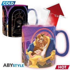 Disney - Beauty and the Beast - Heat Change - 460ml mug