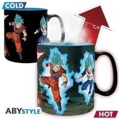 Dragon Ball Super - Saiyans vs Black - Heat change - 460ml cup