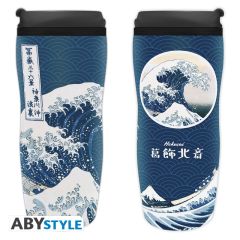 Hokusai - Great Wave - 355ml Travel mug