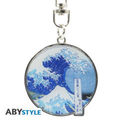 Hokusai - Great Wave - Keychain