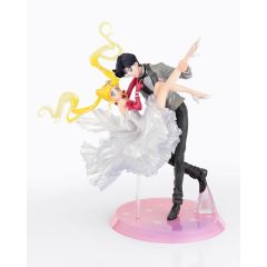 PREORDER - Sailor Moon FiguartsZERO Chouette PVC Statue Usagi & Tuxedo Mask Moonlight Glow Edition 24 cm