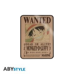 One-Piece-Wanetd-Luffy-Magnet-1