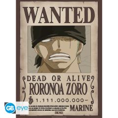 One-Piece-Wanted-Zoro-Wano-Chibi-52x38cm-Poster-1