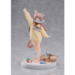 PREORDER - My Cat Is a Kawaii Girl Statue 1/6 Kinako Play With Ver. AmiAmi Limited Edition 21 cm