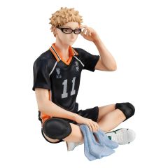 PREORDER - Haikyu!! G.E.M. Serie PVC Statue Kei Tsukishima Palm Size 9 cm