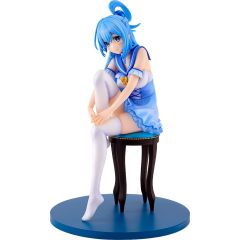 PREORDER - Konosuba God's blessing on this wonderful world! PVC Statue Aqua: Light Novel 10th Anniversary Ver. 15 cm