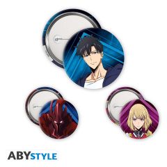 Solo Leveling - Igris - Jinwoo & Cha Hae In - Badge Pack - Buttons