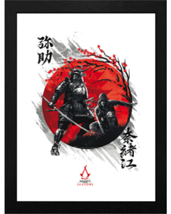 Assassins-Creed-Shadows-Yasuke-Naoe-Print-30x40cm-Rahmebild-