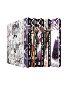 Attack-on-Titan-26-30-Manga-im-Sammelschuber-Neu-1