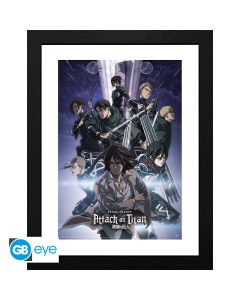 Attack-on-Titan-S4-key-art-2-30x40cm-Bilderrahmen-1