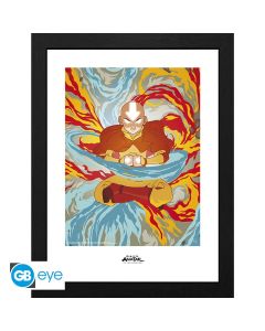 Avatar-Aang-Avatar-State-30x40cm-Bilderrahmen-1