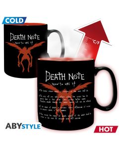 Death Note - L & Light - Heat change - 460ml cup