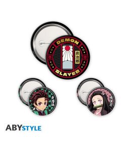 Demon-Slayer-Tanjiro-Nezuko-S2-Badge-Pack-Buttons-1